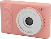 Compact Camera,48MP HD Portable Digital Camera,16X Digital Zoom Portable Micro SLR Camera with 2.4 Inch TFT Screen for Travel Photography Vlogging (Pink)