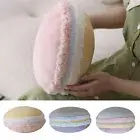 Sofa Pillow Comfy Touch Decoration Splicing Sofa Bedroom Plush Pillow Fluffy