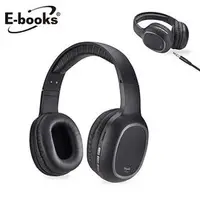 在飛比找PChome商店街優惠-【子震科技】E-books S90 藍牙4.2無線重低音耳罩