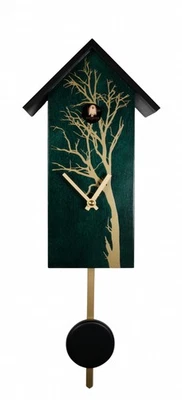 Modern quartz Cuckoo Clock with cuckoo call EN 360/36 Q NEW