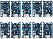10pcs 5V 1A 18650 Lithium Battery Charging Board TP4056 Lithium Battery Charging Board Micro USB Charge Module with Protect