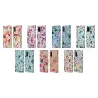 OFFICIAL NINOLA ABSTRACT NATURE FLOWERS LEATHER BOOK CASE FOR SAMSUNG PHONES 1
