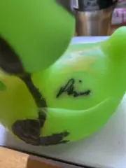 Duck Dynasty Rubber Duckie Green Camo Phil Robertson A&E Autographed