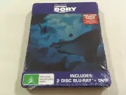 Finding Dory (2016) - Limited Edition Steelbook 3-Disc Set Blu-Ray + DVD | New