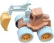 NUSITOU Simulation Excavator Toy Excavator Vehicles Sand Toys Mini Construction Vehicles Kid Toy Engineering Vehicle Model Cars Toys for Infants Vehicle Model for Plastic