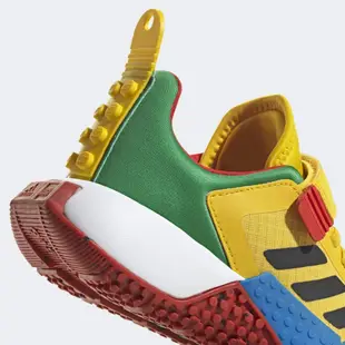 Adidas LEGO X SPORT DNA 樂高 運動鞋 慢跑鞋 童鞋 小中大童 藍黃 HQ1310