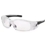12 Pack of MCR Safety SR140AF Swagger SR1 Series Clear Safety Glasses with Clear