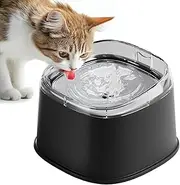 Spill Proof Water Bowl for Dogs - Slow Drinking Bowl for Messy Drinkers | Anti Gulping Water Feed Dispenser | Large Capacity Puppy Kitten Pet Drinking Dispenser for Outdoor Home Road Trip Indoor