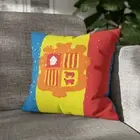 CUSHION COVER PILLOW CASE|ANDORRA COUNTRY FLAG 178