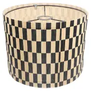 Bamboo Lamp Shade Modern Minimalist Geometric Print Suitable For Table And Pendant Lamps 1Pcs Multi 30.00X30.00X23.00CM