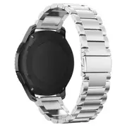 Smart Watch Stainless Steel Metaless Replace Watch Band Strap for Samsung Gear S3 Frontier Classic SILVER COLOR