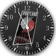 Portland Trail Blazers Frameless Borderless Wall Clock Nice Gifts or Decor W196