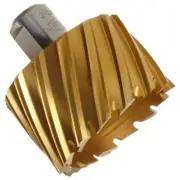 Fein 63134508112 HSS Annular Cutter with TiN Coated Premium M2 High Speed Steel