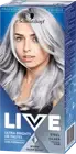 Live Ultra Bright Pastels Hair Color Permanent Dye, Paint 098 Steel Silver Shade