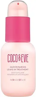 Coco & Eve Hair Repairing Leave-in Treatment for Damaged, Color Treated, Brittle Hair. With Hyaluronic Acid, Ceramide. Strengthens, Deeply Repairs Breakage, Split Ends. For all Hair Types (50ml)