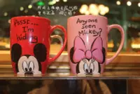 在飛比找Yahoo!奇摩拍賣優惠-上海迪士尼國內代購米奇米妮唐老鴨維尼情侶馬克杯陶瓷杯水杯杯子