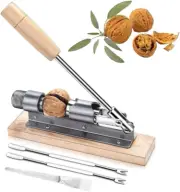 EGETOTA Nutcracker Heavy Duty Pecan Walnut Cracker Plier Opener Tool for Easy