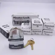 6-Pack Master Lock 81KA Padlocks 15/16" Shackle Clearance Keyed Alike 50K65