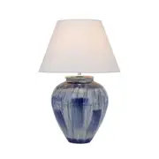 Jamie Table Lamp Ceramic/Blue - JAMIE TL-BLWH
