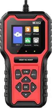 OBD2 M302 Car Diagnostic Scan Tool Car Maintenance Light Reset Car Engine Fault