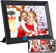 Digital Photo Frame - Smart WiFi Cloud Digital Picture Frame - 8 Inch (Black)