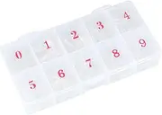 Beaupretty Fake Nails Tools Set 500 Pieces Manicure Kit Home Nail Tools Practical Manicure Supplies