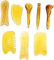 8-piece Board Massage Set Resin Tools Facial Body Head Scraping Therapy