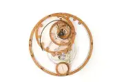 Fibonacci 3D Puzzle DIY Kit Wooden Clock - 3D Building Kit