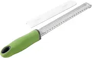 Jvjggag Zester Grater with Handle | Small Brush Lemon Zester Grater - Cheese Shredder, Hand Held Cheese Grater, Kitchen Gadgets, Stainless Steel, for Fruits, Vegetables, Cheese, Chocolate