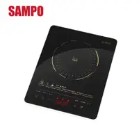 在飛比找PChome24h購物優惠-SAMPO 聲寶 微電腦薄型IH變頻電磁爐KM-AA12Q 