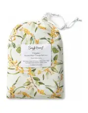 [Snuggle Hunny] Golden Wattle Organic Bassinet Sheet /Change Pad Cover in Multi