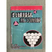 在飛比找蝦皮購物優惠-二手撞球技巧書台球技法圖解