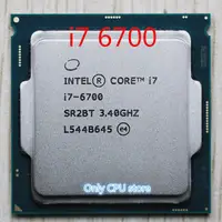 在飛比找蝦皮購物優惠-Intel CPU Core i7-6700 3.40GHz