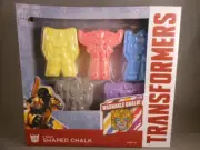 NEW Transformers 5 pack Washable Sidewalk Chalk Optimus Prime Bumblebee Megatron