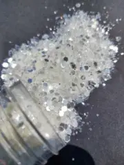 Icicle chunky mix polyester glitter comes 2 oz. in a shaker bottle!!