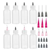 8 Pcs Precision Tip Applicator Bottle, Needle Tip Squeeze Bottle, Glue4293