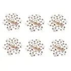 6pcs/set Napkin Ring Exquisite Excellent Workmanship Excellent Workmanship