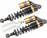 YC Yier 320mm 12.6" Rear Shock Absorber for ATV Quad Dirt Bike Pit Bike and Go Kart BuggyCoolster Taotao and Mini Bikes Off-Road Motorcycles Snowmobiles Scooter Sport Street Bikes