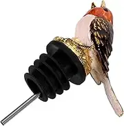 Airtight Preservation Wine Bottle Stopper Bird Shape Liquor Bottle Pourer for Wedding