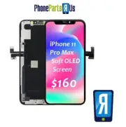 For iPhone 11 Pro Max Soft OLED Display LCD Touch Screen Digitizer Replacement