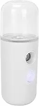 Portable Nano Facial Steamer, USB Powered, Deep Hydration, Multi-Function Beauty Device, ABS Material