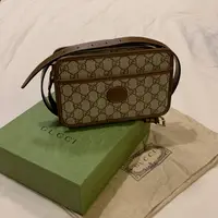 在飛比找蝦皮購物優惠-GUCCI MINI BAG WITH INTERLOCKI