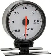 SFCPDDZYNE 60MM Blue Light Racing Modification Auto Car Turbo Charged Boost Turbine Gauge -1~200 Kpa Meter Instrument Automotive Voltage Boost Meter