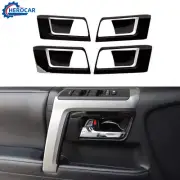 ⭕8pcs/Set Black Door Handle Bowl Panel Shell Decor Trim Cover for 4Runner 2010+ (for: Toyota)
