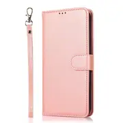 Samsung Galaxy S20 FE Compatible Case Cover With Leather Flip Wallet - Rose Gold