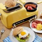 Breakfast Machine Multifunctional Toaster Roaster Egg Cooker Sandwich Frying Pan