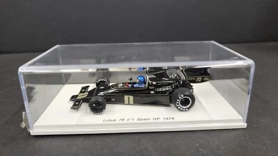 SPARK F1 LOTUS 76 #1 SPAIN GRAND PRIX 1974 RONNIE PETERSON 1/43 O1