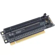 JMT PCI-E 4.0 x16 1 to 2 Expansion Card Gen3 Split Card PCIe-Bifurcation x16 ...