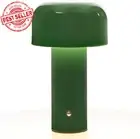 Modern Mushroom Table Lamp for Portable Touch Dimming,Rechargeable LED light