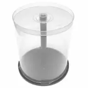 2 Empty Cake Box Spindle for 100 Discs Storage Case - Holds CD DVD BDR Blurays